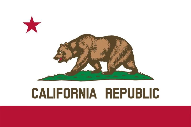 California state flag