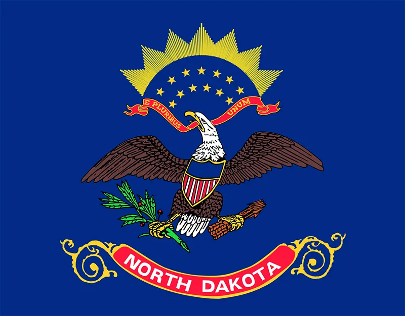 North Dakota state flag