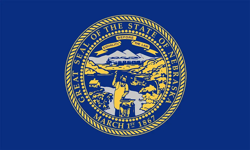 Nebraska state flag